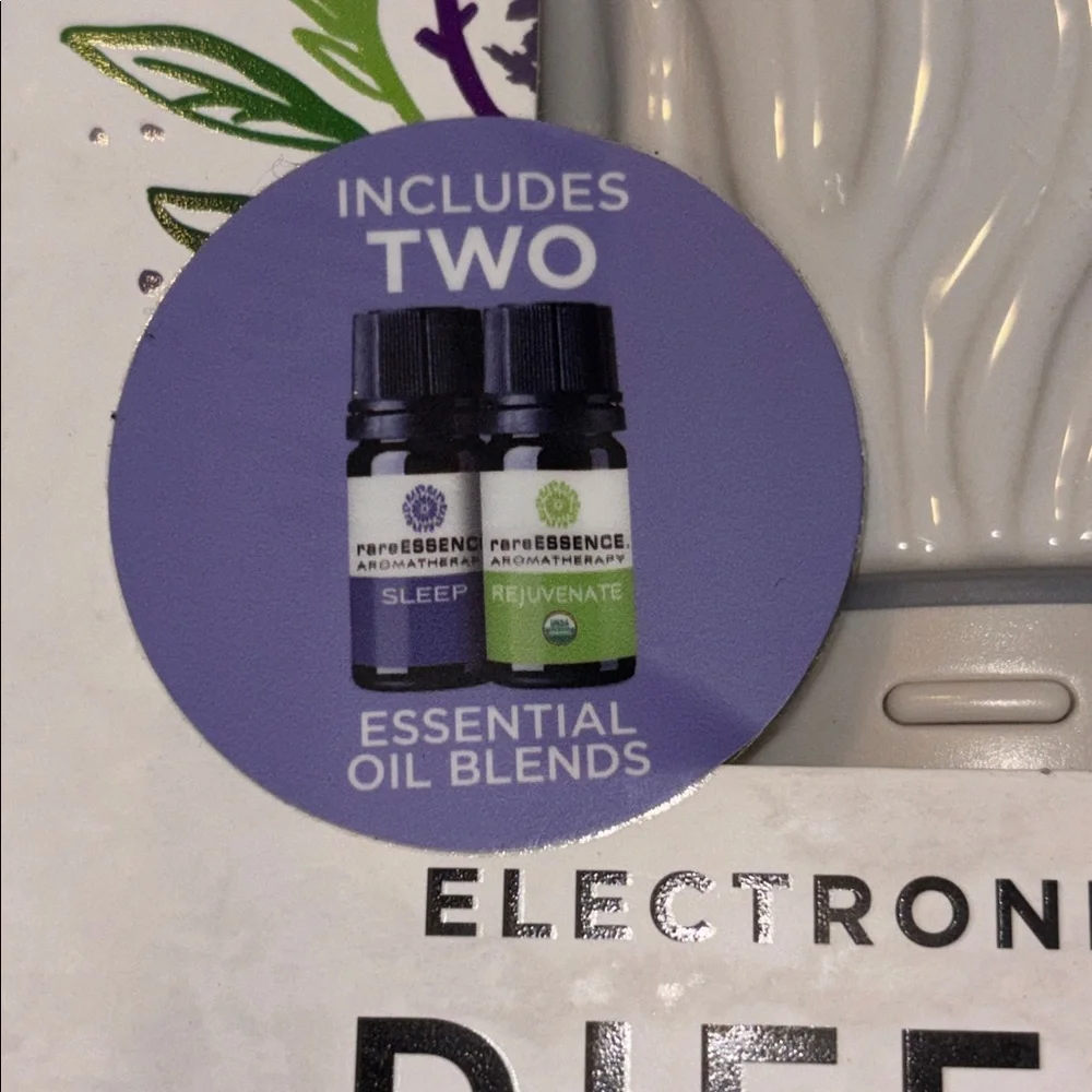 RARE Essence Aromatherapy electronic ceramic diffuser NWT